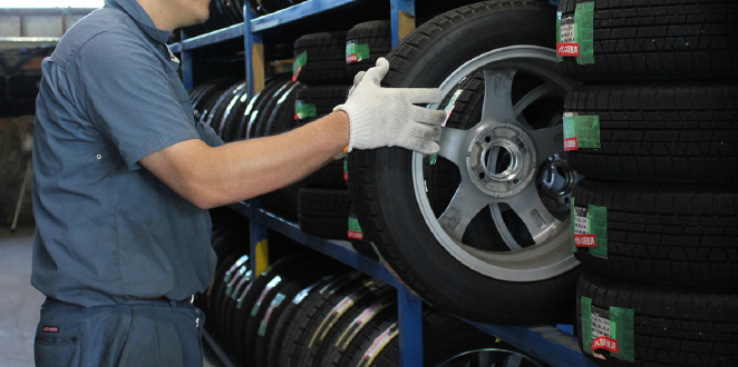 【正社員】【パート】タイヤ配送員