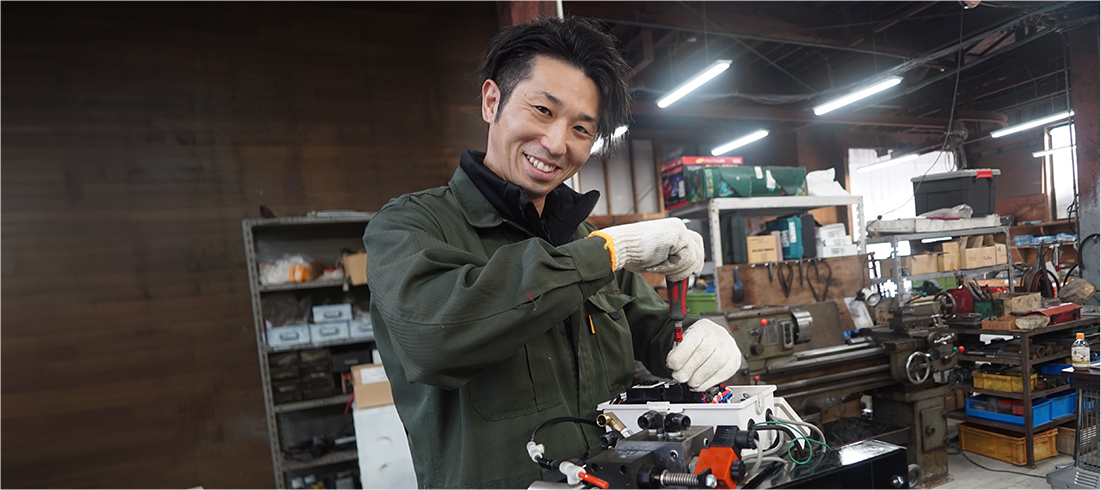 日々現場で、様々な技術や知識を学べる面白さがあります。