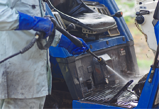 洗車機の高圧ホース/修理・販売