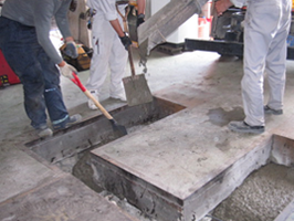 機械の設置だけではなく、付帯する土木・電気工事等も施工可能です!