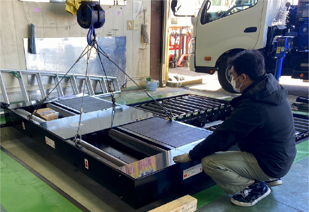 整備機器の発注・設置